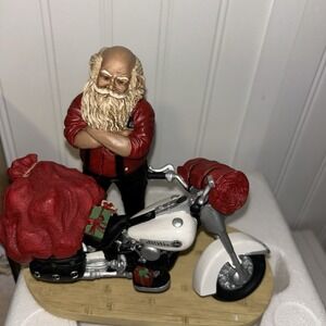 NEW Harley-Davidson Santa's Sled First Issue Jolly Rider Figurine 1998 In Box